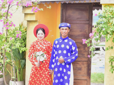 Ảnh cưới của Nguyễn Thanh Long và Võ Thị Nương