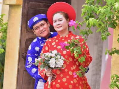 Ảnh cưới của Phạm Tấn Đại và Ái Dinh Dinh