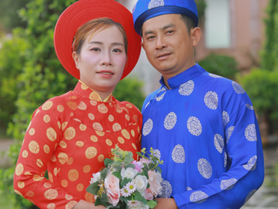 Ảnh cưới của Nguyễn Trường Duy và Mai Thị Ngọc Quyên