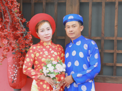 Ảnh cưới của Nguyễn Trường Duy và Mai Thị Ngọc Quyên