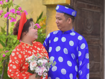 Ảnh cưới của Nguyễn Phước Thái và Luân Thị Quan