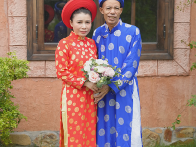 Ảnh cưới của Đỗ Văn Lâm và Nguyễn Thị Hồng