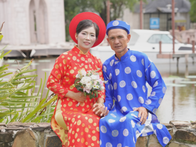 Ảnh cưới của Lê Hải Hưng và Hồ Thị Hường