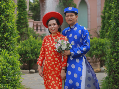 Ảnh cưới của Nguyễn Hữu Thuận và Trương Thị Lan